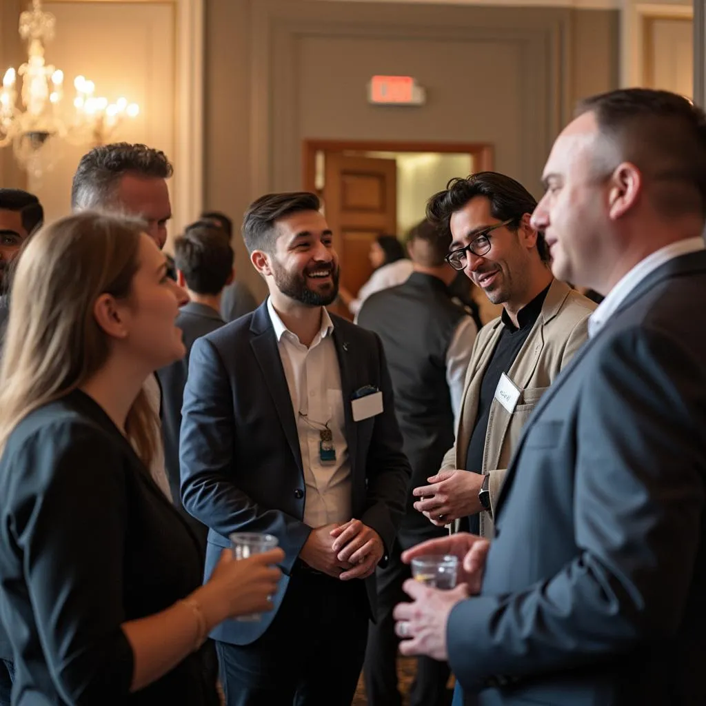 Evento de networking organizado por FinanzasArg en Argentina